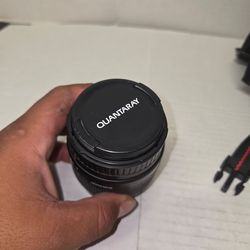 Quantaray   Aspherical 1:3.5-5.6  camera lens.