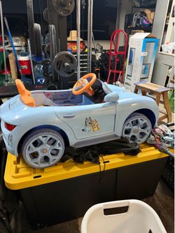 Power Bluey Car