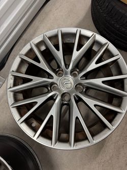 2016 lexus IS200t OEM wheels