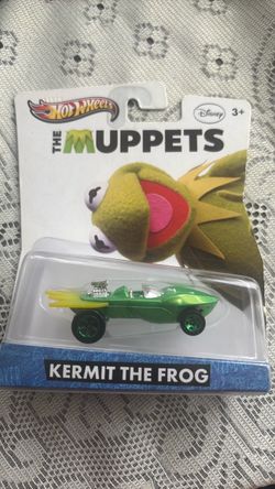 Hot Wheels Disney The Muppets Kermit the Frog Character Car (2012) – New/Sealed