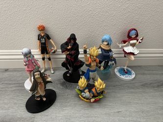 Batch of Anime Figures