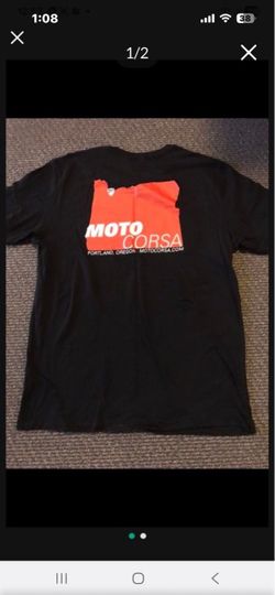 NEW Ducati Italy Moto Corsa Oregon Special Edition Motorcycle Sports Cotton Tee T-shirt Size L