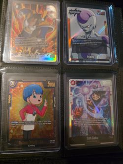 Dragon ball z fusion trading cards