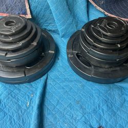 Troy Rubber Olympic Weights 365 Lbs
