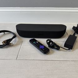 Roku Streambar - All In One Streaming Media Player & Premium Audio W/Remote 