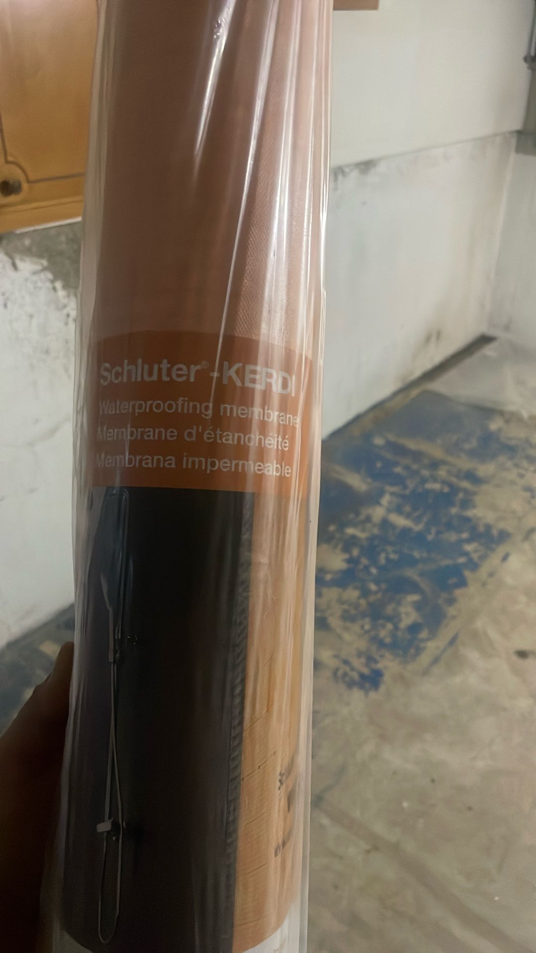 Kerdi Waterproofing Underlayment
