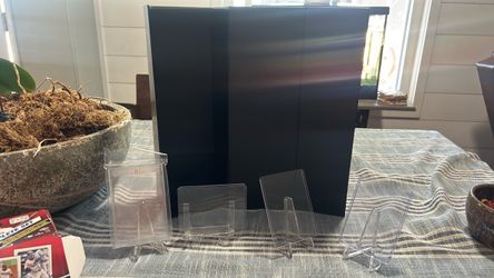 Baseball card holder with stands- Sleeves