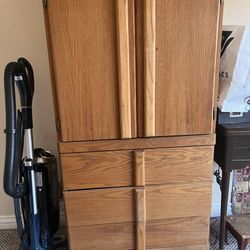 Wood Armoire