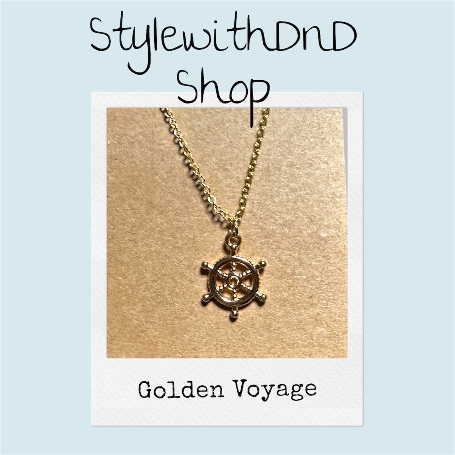 Golden Voyage Necklace