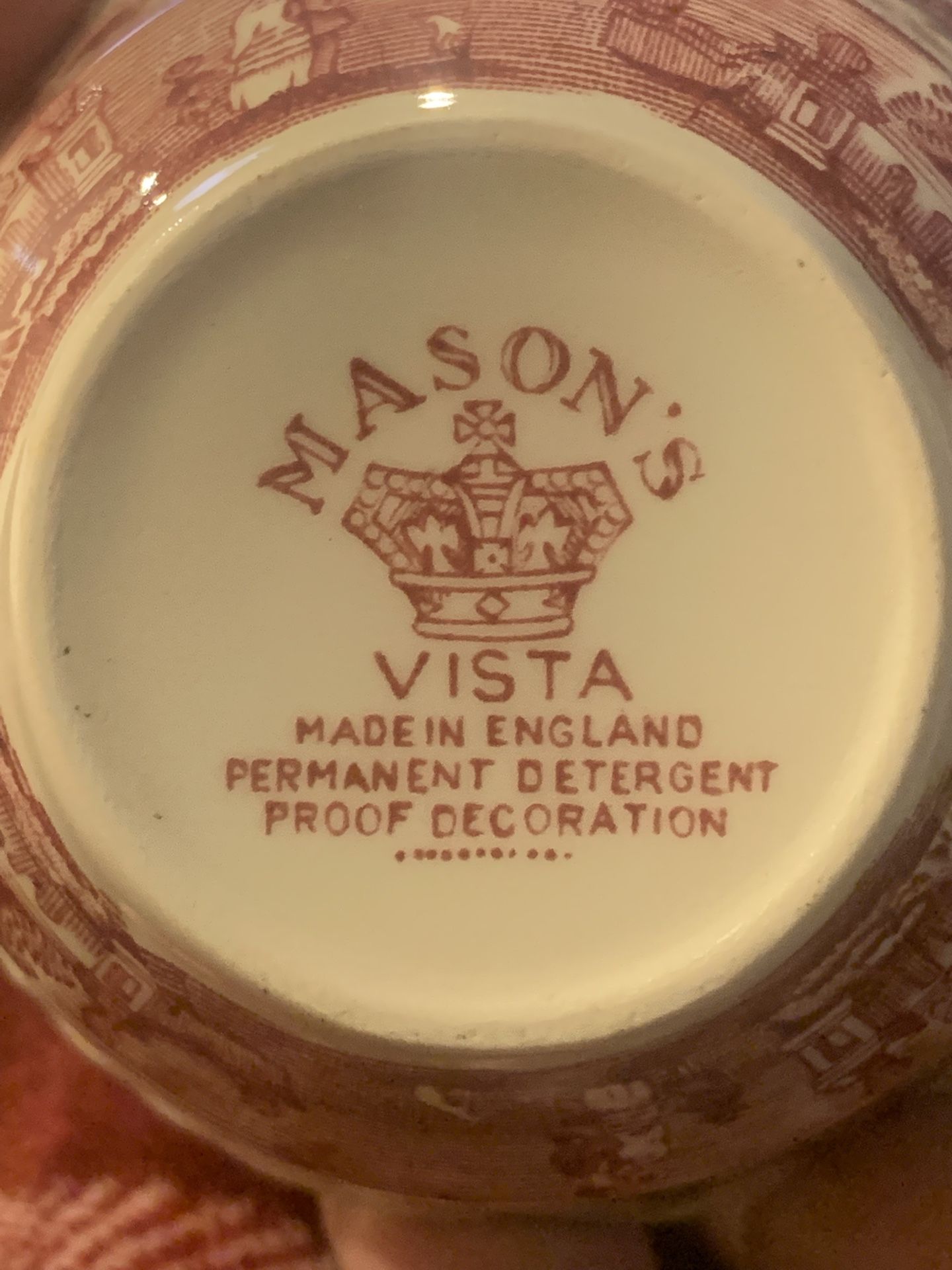 Fine china - Mason’s vista