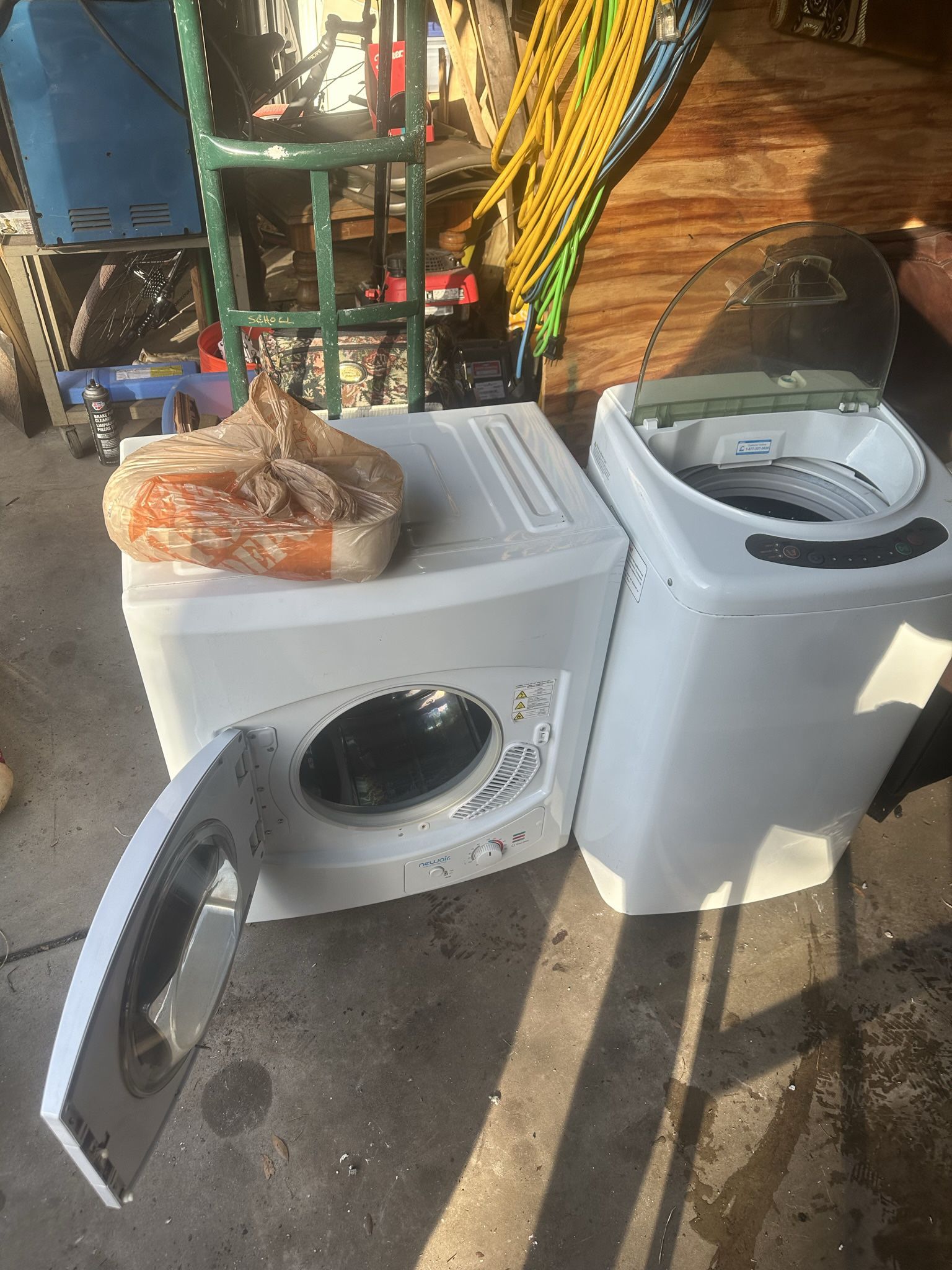 single load washer and dryer 