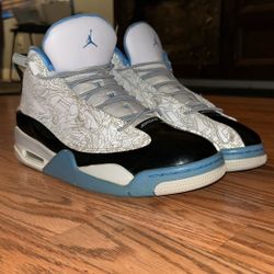 SIZE 10 Nike Air Jordan Dub Zero in the 'Legend Blue' (or 'University Blue')