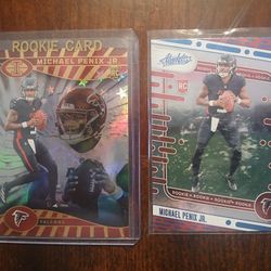Football Michael Penix Jr. Rc Cards 