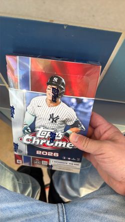 2026 Topps Chrome Baseball Hobby Box