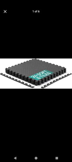 Yes4All EVA Interlocking Foam Mats for Floor Protection
Includes Border Edges, Cushioned Surface and Easy Interlocking Design for Living Rooms, Garage