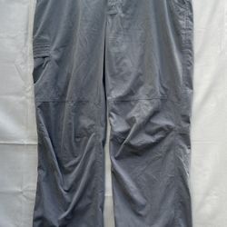 BRASHER Mens Trousers Gray 38x32 Outdoor Hiking Walking Cargo   