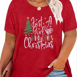 Women's Christmas Shirt XL.