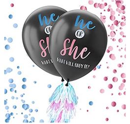 Gender reveal balloon