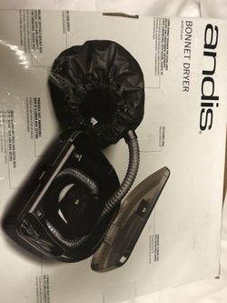 Andis bonnet dryer also use for hot treatments new in box