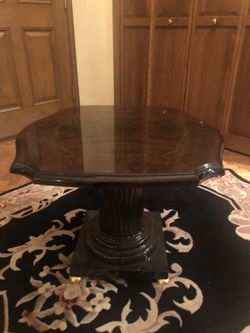 Side Pedestal Table