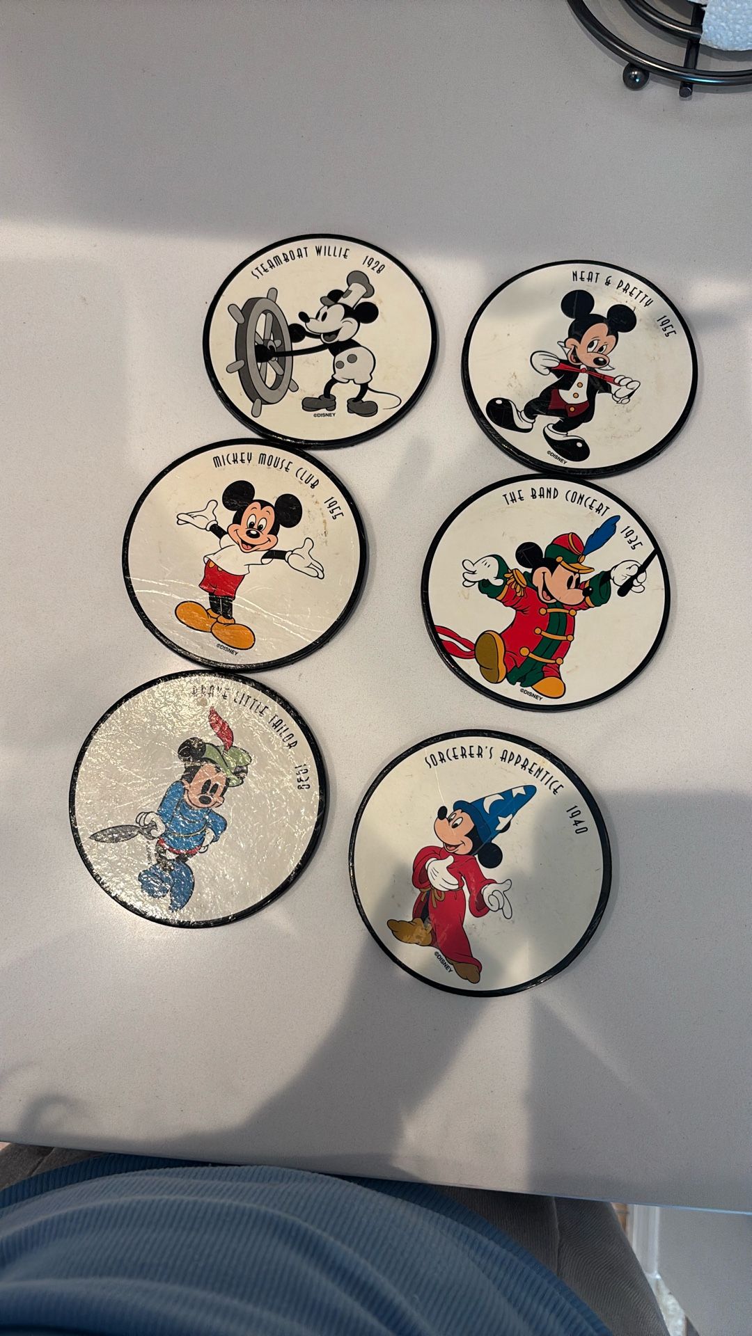 Vintage Ish Disney Coasters -6