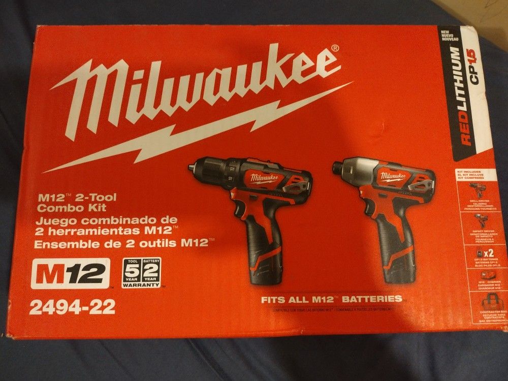 Milwaukee 2 Tool Combo Kit