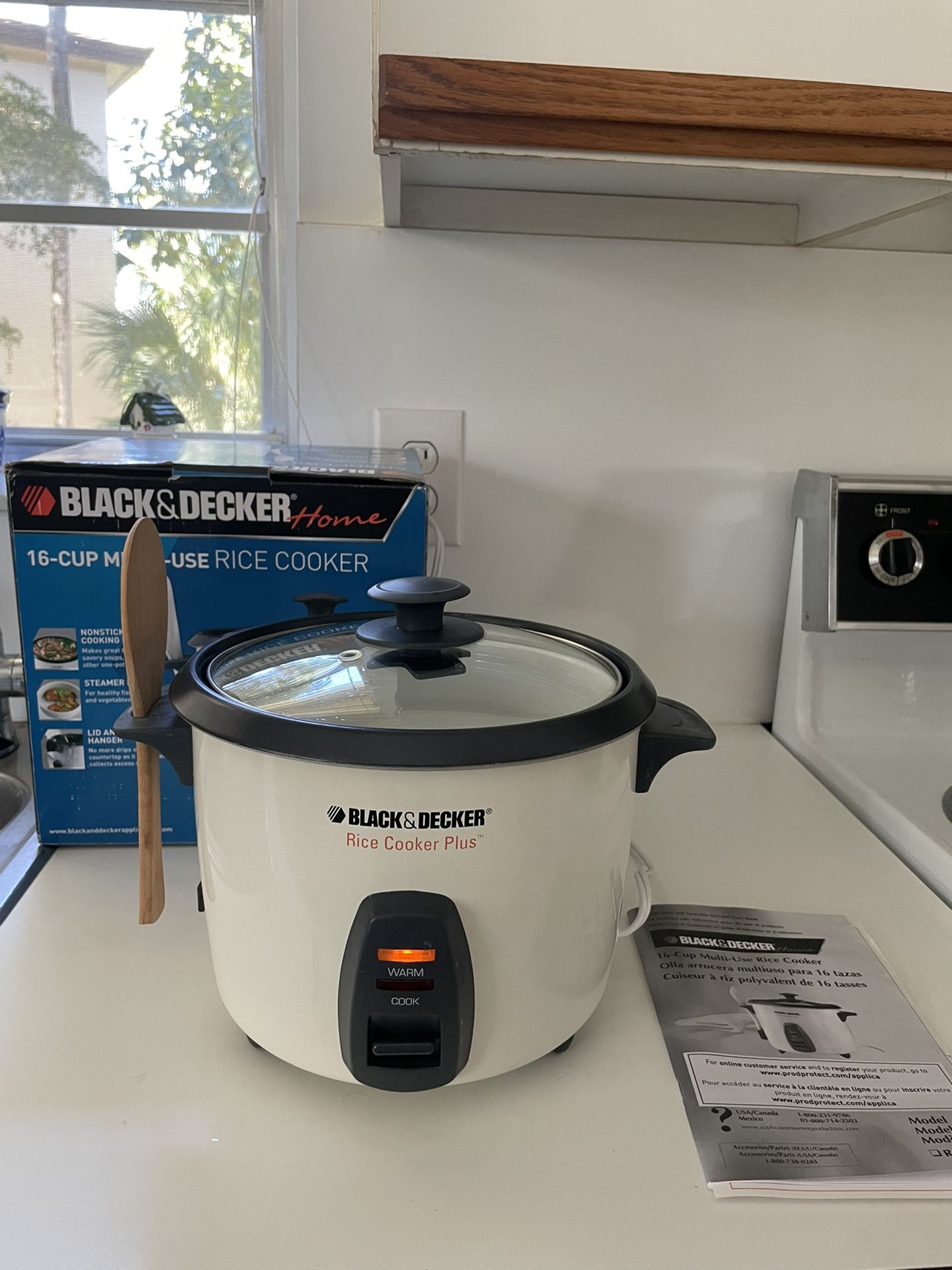 BLACK+DECKER Rice Cooker and Food Steamer, 16-cup for Sale in San Diego, CA  - OfferUp