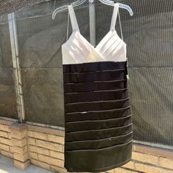 Scarlet Nite, Black And White Dress