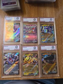 Pokémon  cards  graded
