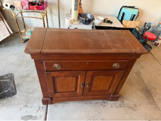 Rolling Bar Cabinet