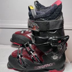 Salomon Energyzer 70 Quest Access X70 Ski Boot Men's Size 27- 27,5 Red Black