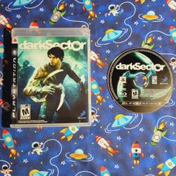 Dark Sector Sony Playstation 3 PS3 Game Disc Case & Artwork 