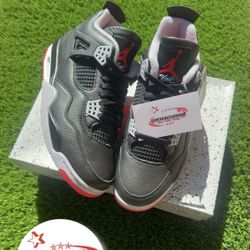Jordan 4 Bred Reimagined!❤️