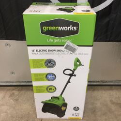 Greenwork - electric snow shovel 