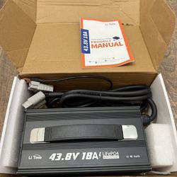 LiTime 43.8V 18A Smart Charger for 36V Battery