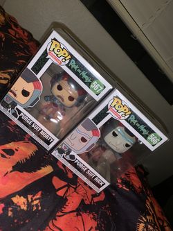 Funko Pop Ricky and Morty 567 & 566