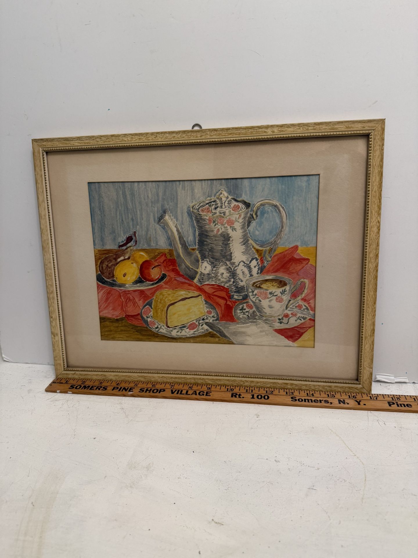 Vintage Watercolor Painting