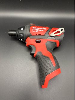 Milwaukee M12 12V Lithium-Ion Cordless 1/4 in. Hex Screwdriver (Tool-Only)