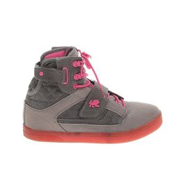 Vlado High Top Sneakers Gray Pink 7.5 Like New 