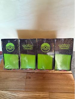 4 brand new sealed Pokémon perfect order ETB’s