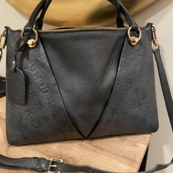 Louis Vuitton Noir Impreinte Bag