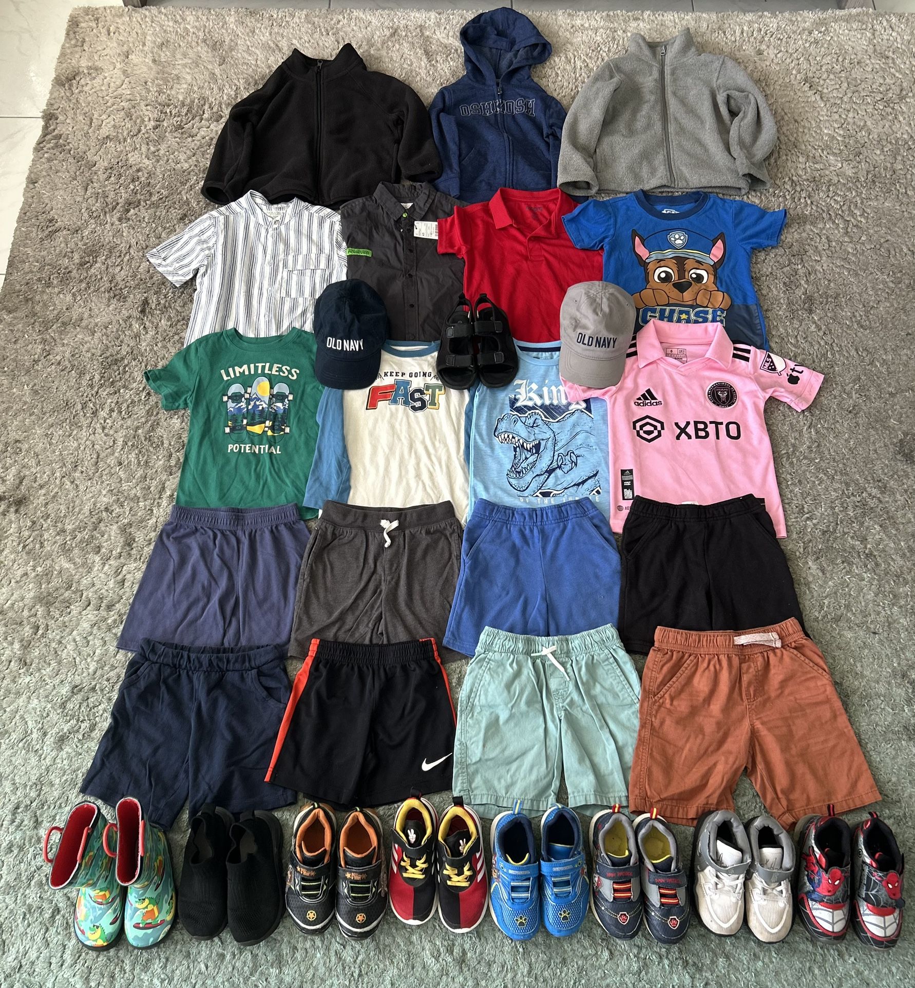 Boys Clothes/Shoes Lot Ages 4-5