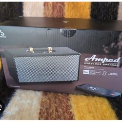 Amped Bluetooth Speaker, New, El Cajon