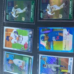 Baseball Dodgers Lot Of rookie Cards/ First Year Cards