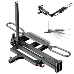 Heavy Duty Hitch Bike Rack, 1000 lbs Capacity, Smart Tilt Design, 4-Lock Safety System, for E-Bikes SUVs Trucks