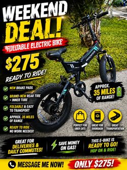 Ebike 275$