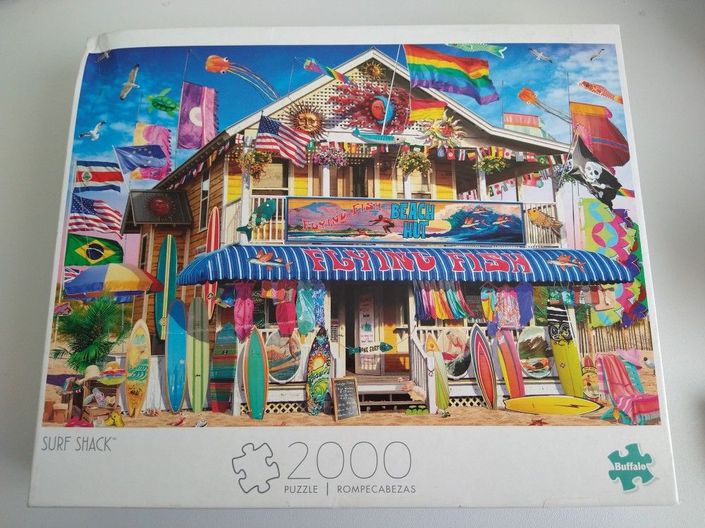 Buffalo Games - Surf Shack - 2000 Piece Jigsaw Puzzle