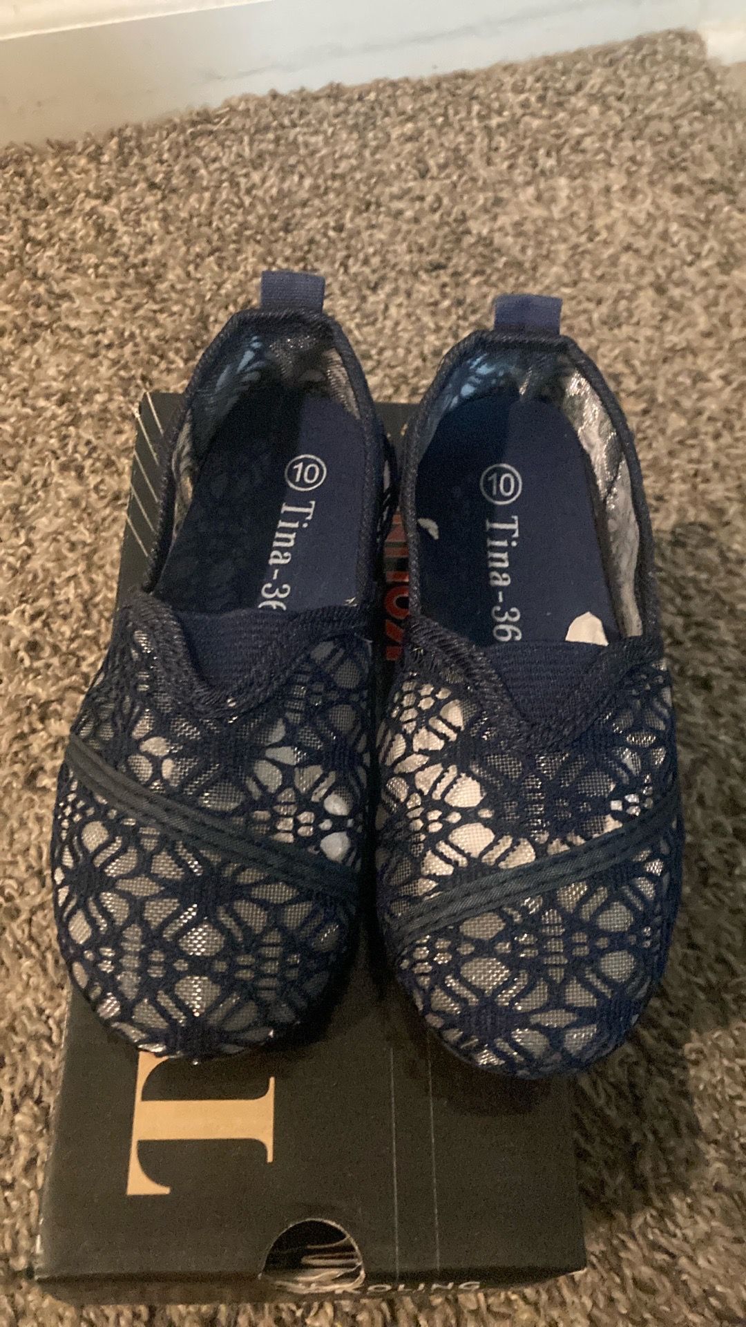 Tina 360 Navy Blue size 10