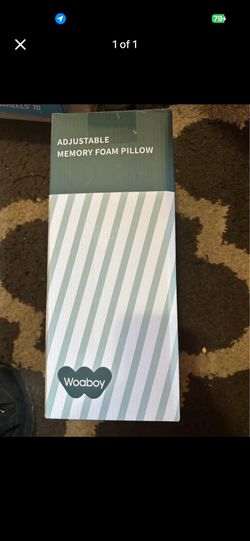 Woaboy Adjustable Memory Foam Pillow