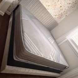 KING mattress regular and box spring set (2pc - brand new) BEDFRAME SOLD SEPARATELY